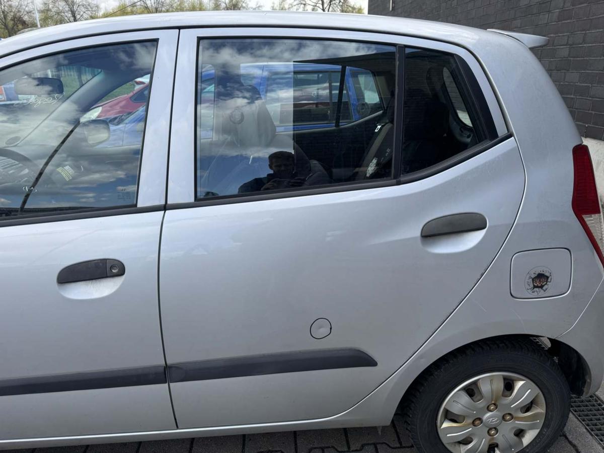 Hyundai I10 PA original T&uuml;r hinten links HD Sleek Silver Bj.2010